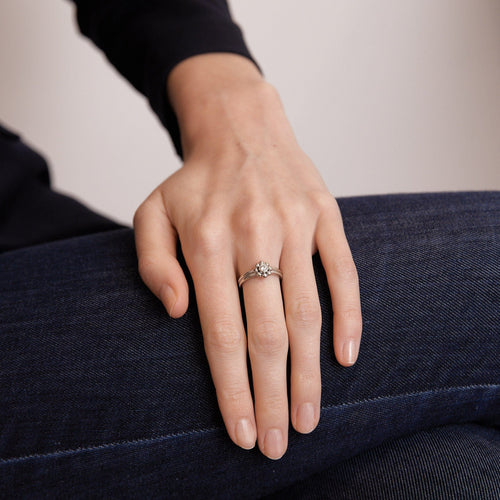 Bague 50 TIFFANY & Co Par Paloma Picasso - Bague florale 58 Facettes DV0041-1