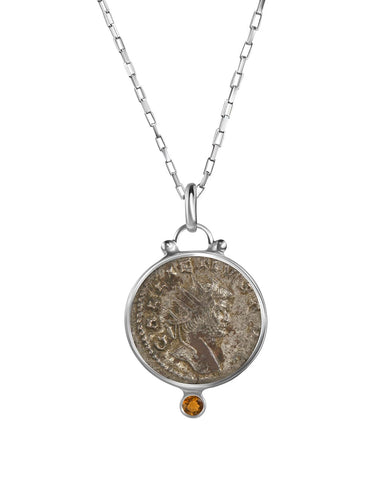 Pendentif COLLIER GALLIEN - TOURMALINE 58 Facettes