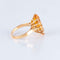 Bague 49 Bague Citrine marquise 58 Facettes JE208