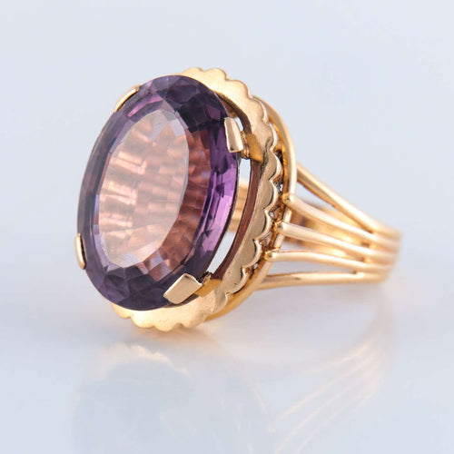 Bague 57 Bague Multifils Améthyste 58 Facettes 83