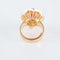 Bague 46 Bague Jupe Rubis cabochon Diamants 58 Facettes HS20852