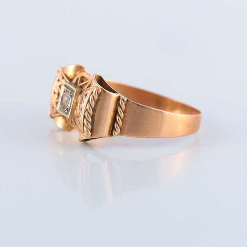 Bague 61 Bague Pont pierre blanche 58 Facettes 145