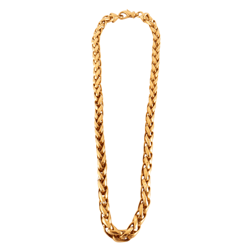 Collier Chaine Forçat Diamantée 58 Facettes 2.355