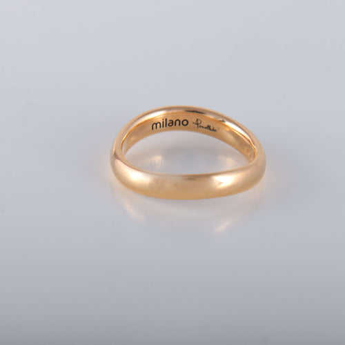 Bague 53 Pomellato - Bague Milano or rose 58 Facettes 1