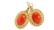 Boucles d'oreilles Boucles d'oreilles en or jaune et corail 58 Facettes 29955