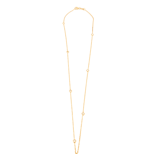 Collier Collier Or jaune Diamants 58 Facettes