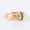 Bague Bague Vintage Saphirs Diamants 58 Facettes 2196