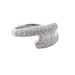 Bague 53 Bague Or blanc Diamants 58 Facettes -25195-