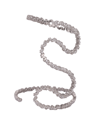 Bracelet Bracelet serpent Or blanc Diamants 58 Facettes P688