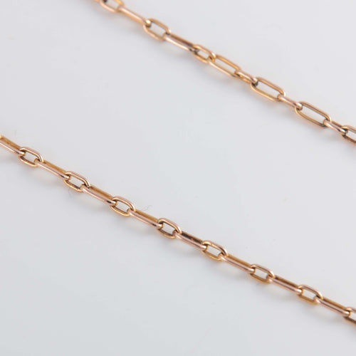 Collier Chaîne ancienne Or rose 58 Facettes 1