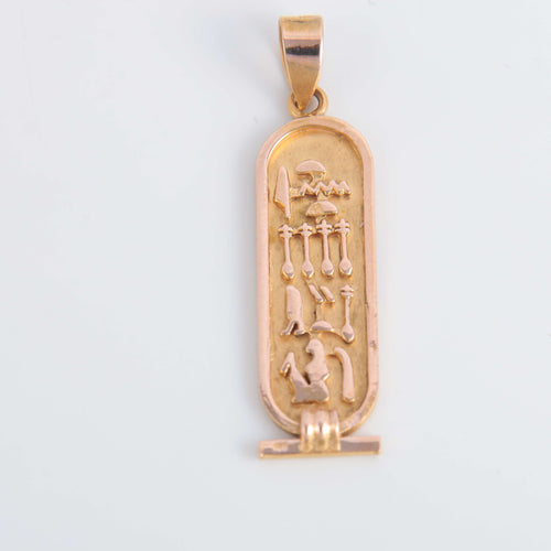 Pendentif Pendentif Cartouche égyptien 58 Facettes 1