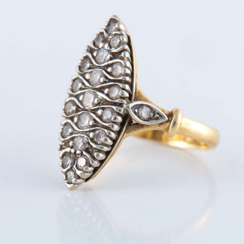 Bague 54 Bague Marquise Diamants 58 Facettes 133