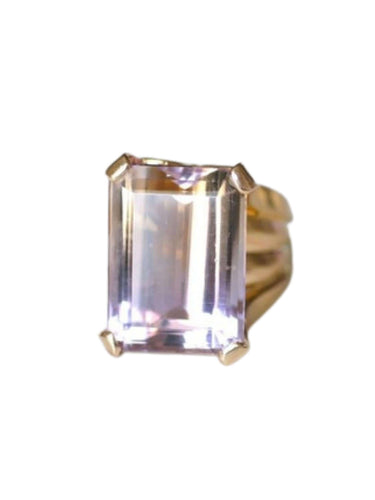 Bague Bague cocktail vintage amétrine 58 Facettes