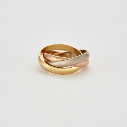 Bague 54 CARTIER - Bague Trinity classique 58 Facettes DV0472-2