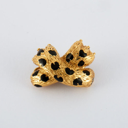 Boucles d'oreilles FRED - Boucles d'oreilles clips pattes de panthère 58 Facettes KZ17