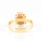Bague 52.5 Bague Saphir Diamants Or jaune 58 Facettes 1