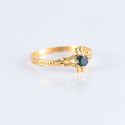 Bague 56 Bague Solitaire Saphir 58 Facettes JE230