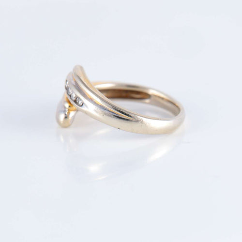 Bague 51 Bague ouverte Diamants 58 Facettes JE240