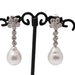 Boucles d'oreilles Boucles d'oreilles Or blanc Perle d'Australie Diamants 58 Facettes D359536JC