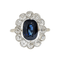 Bague 56.5 Bague Pompadour Saphir et Diamants 58 Facettes 1CA265/1