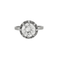Bague 54 Bague Solitaire Diamant 2.67cts 58 Facettes