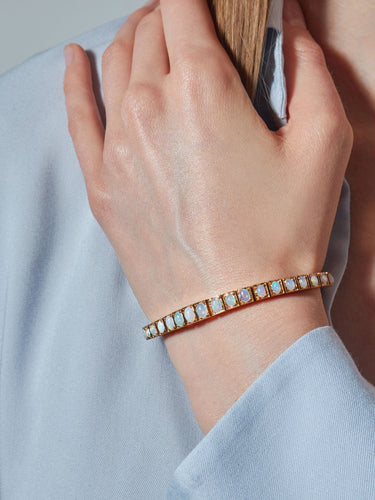 Bracelet Bracelet rivière d’opales 58 Facettes 89