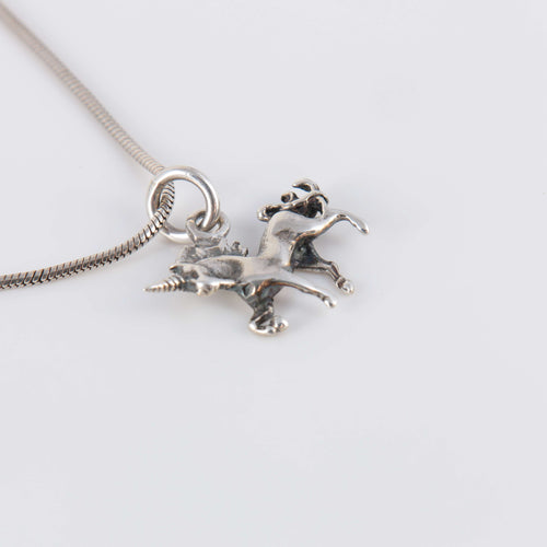 Collier Collier licorne Argent 58 Facettes