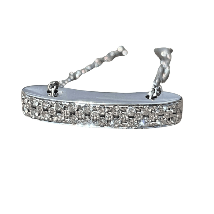Bracelet Bracelet double chaîne diamants 58 Facettes 119