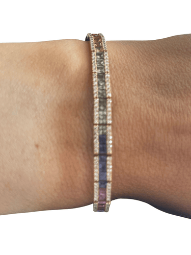 Bracelet Bracelet arc en ciel 58 Facettes