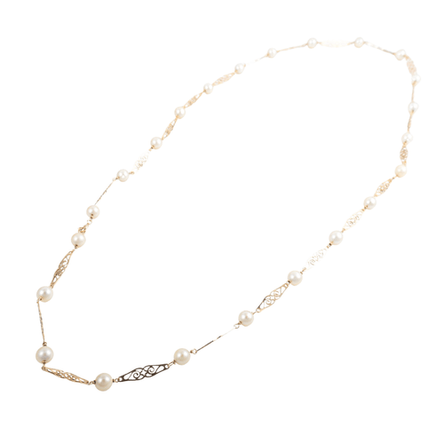 Collier Sautoir Perles 58 Facettes JE467