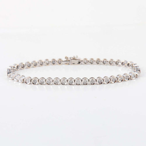 Bracelet Bracelet Tennis Diamants 58 Facettes 1