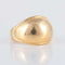 Bague Bague Bombée Or jaune 58 Facettes