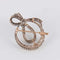Broche Broche Noeud Diamants 58 Facettes 1