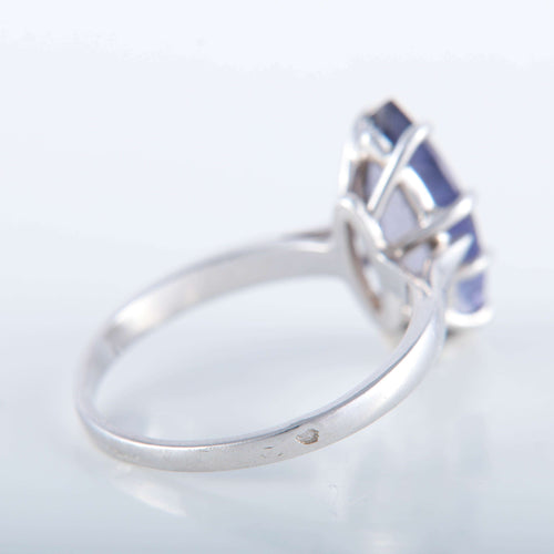 Bague 53 Bague Marquise Iolite 58 Facettes 1