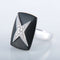 Bague 52 Bague Mauboussin Etoiles divines Onyx Diamants 58 Facettes 1