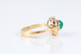 Bague 52 Bague Emeraude Cabochon 58 Facettes 1