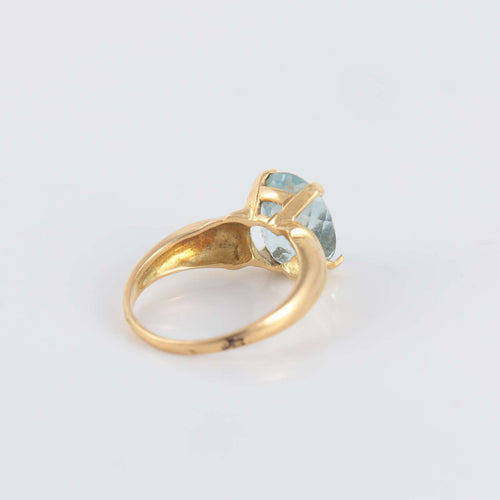 Bague 52.5 Bague Aigue-marine 58 Facettes 1