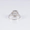 Bague 51 Bague Solitaire 1.22ct Blanc exceptionnel 58 Facettes 1