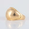Bague Bague Bombée Or jaune 58 Facettes