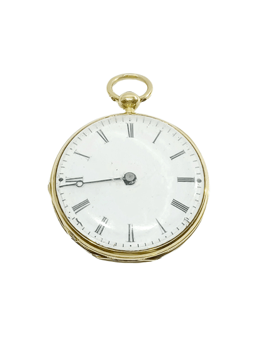 Montre Montre Gousset femme Or Email Diamants 58 Facettes