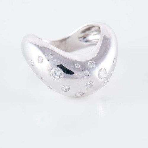 Bague 56 FRED Bague Mouvementée Diamants 58 Facettes HS3086