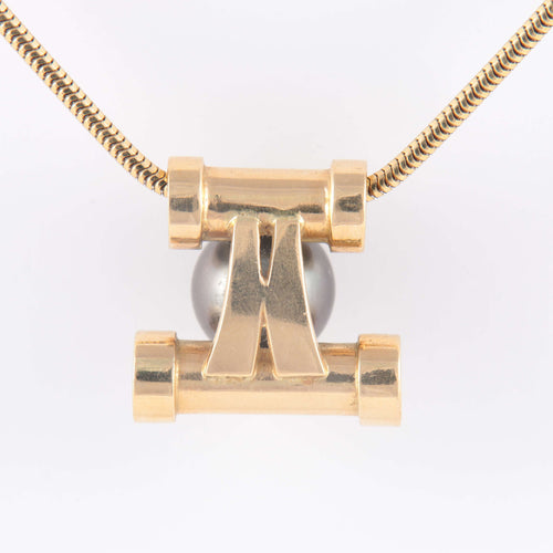 Collier Collier Pendentif Perle de Tahiti 58 Facettes JE1007