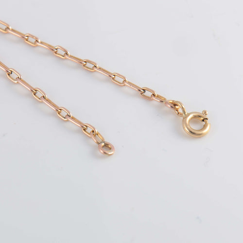 Collier Chaîne ancienne Or rose 58 Facettes 1