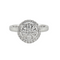 Bague 54.5 Bague Diamants tailles brillant et baguette 58 Facettes EL2-63