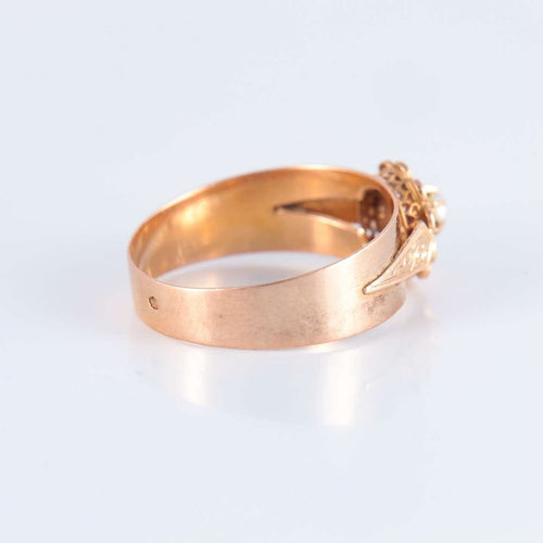 Bague 60 Bague Fleur Perles 58 Facettes JE232