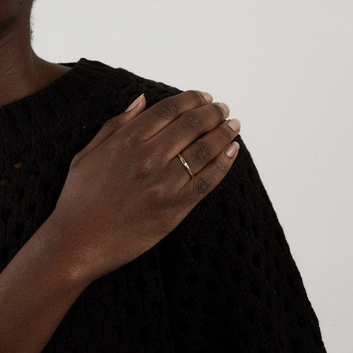 Bague POMELLATO - Anneau LUCIOLE diamant 58 Facettes DV0488-1