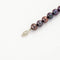 Bracelet Bracelet perles de culture grises et aubergine, fermoir or 58 Facettes DV0489-1