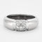 Bague Bague jonc or gris diamants 58 Facettes DV0495-5