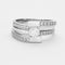 Bague EDOUARD NAHUM -  Bague moderniste en or gris 58 Facettes DV500-1