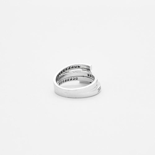 Bague EDOUARD NAHUM -  Bague moderniste en or gris 58 Facettes DV500-1